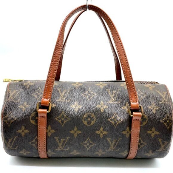 Authentic LOUIS VUITTON Monogram Papillon 26 Hand Bag 427-051825 - Picture 1 of 12